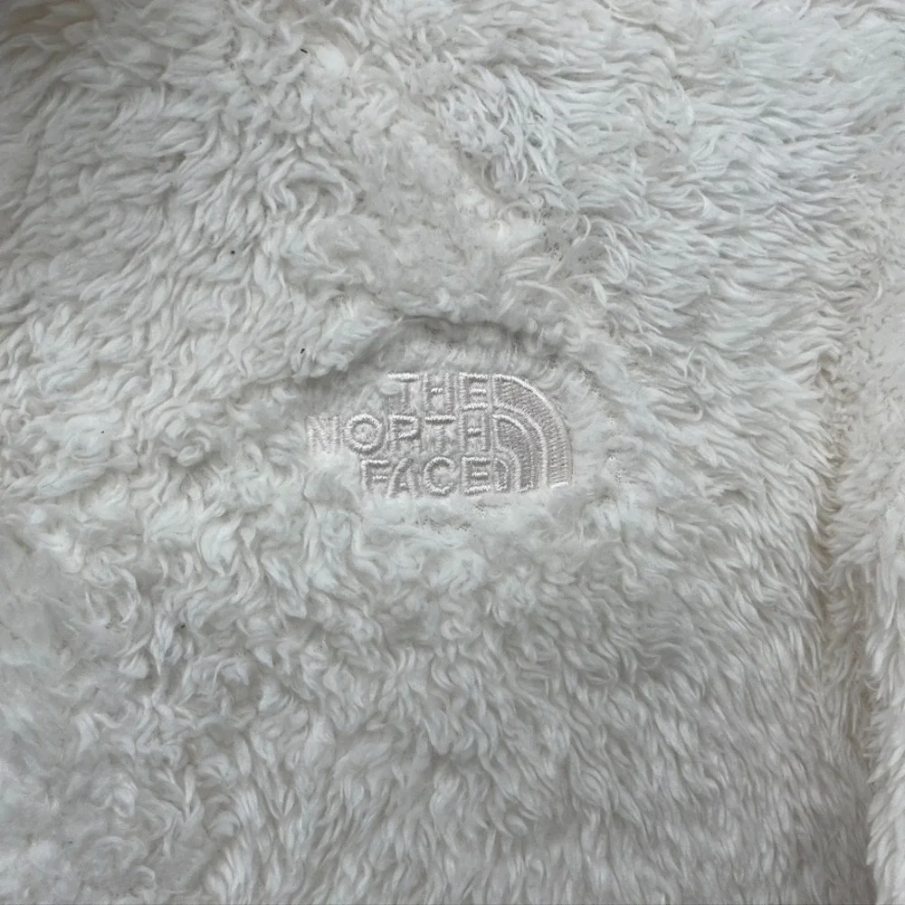 The North Face Fleece Jacket Girls 14 16 Large White Cozy Comfort Gorpcore